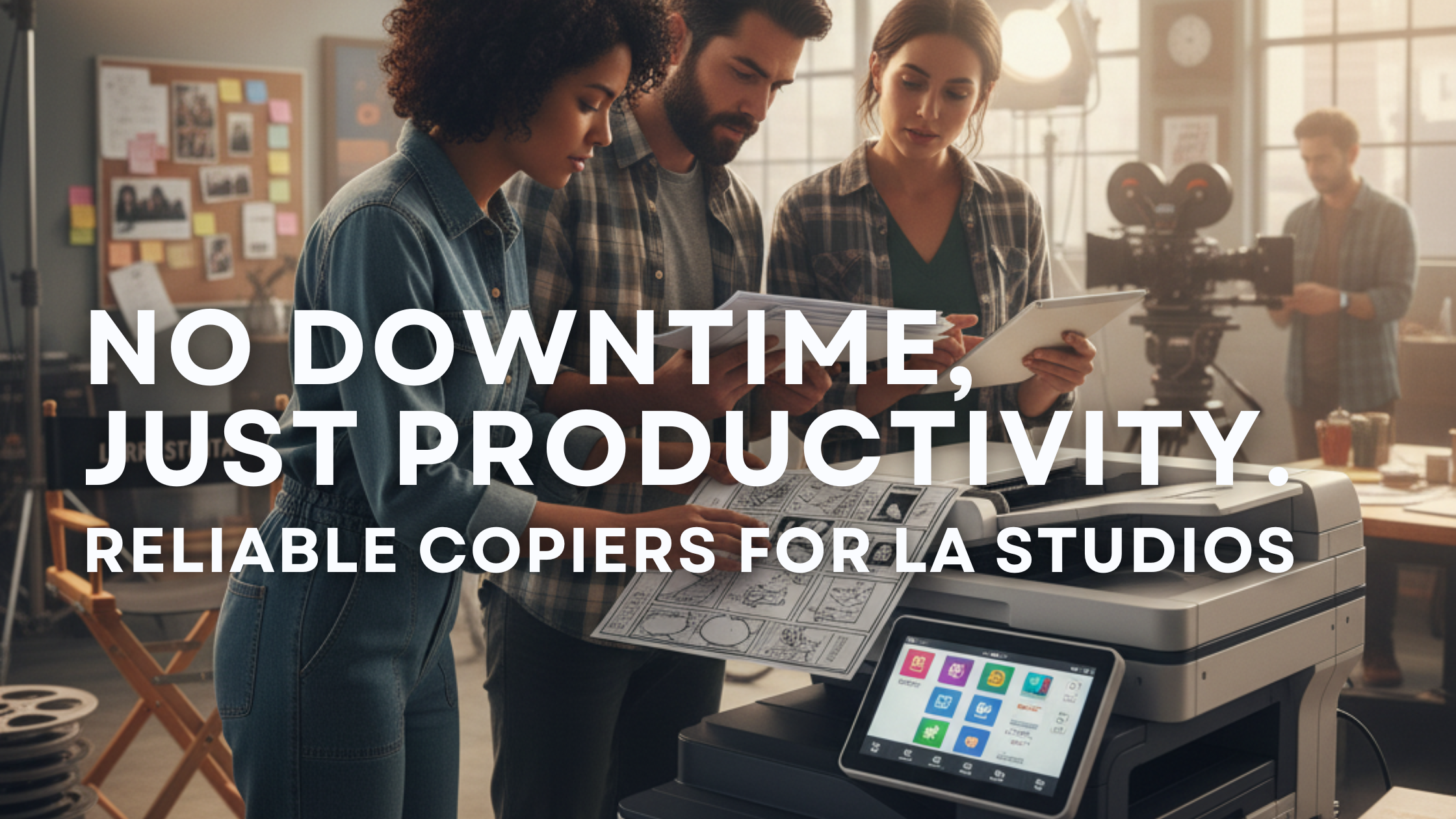 You are currently viewing How Copier Leasing Benefits Film and Media Production Studios in Los Angeles