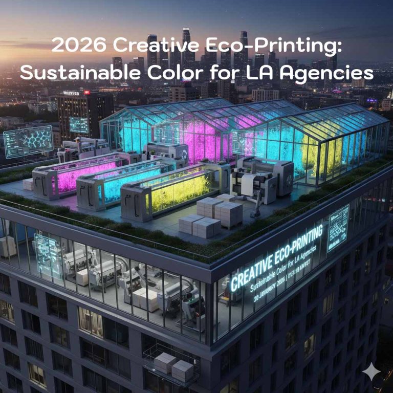 2026 Creative Eco-Printing: Sustainable Color for LA Agencies